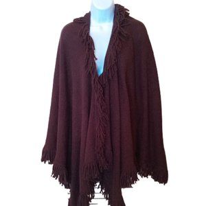 Brown Shawl Shrug